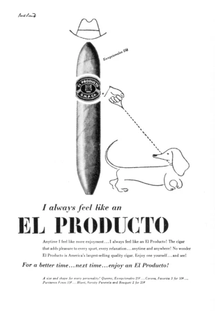 El Producto   |   Advertising, in black and white