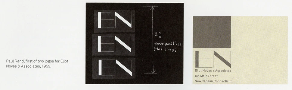 Elliot Noyes Associates   |   Logo Sketch