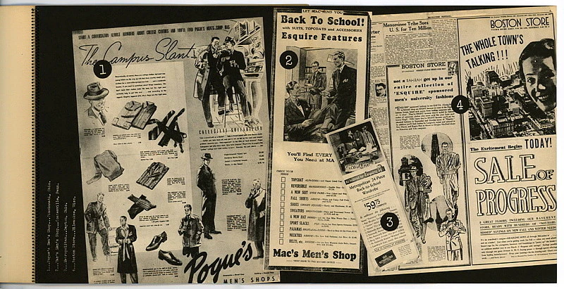 Esquire Magazine   |   Esquire For Sept- On Going Back to School 1940