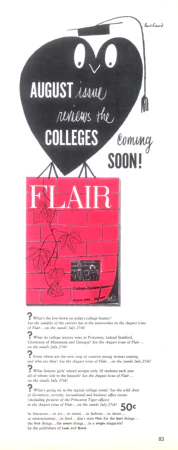 Flair Magazine   |   Advertising