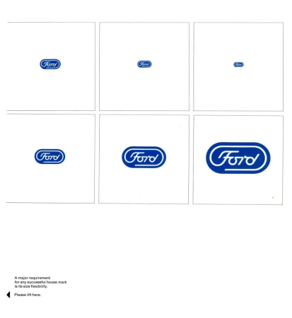 Logo Presentation Books   |   Ford Motor Company