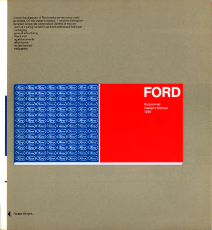 Logo Presentation Books   |   Ford Motor Company