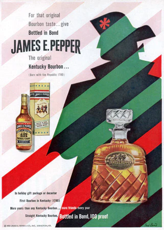 James E. Pepper Kentucky Bourbon   |   Advertising