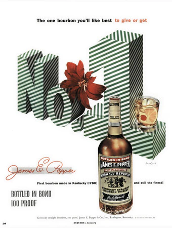 James E. Pepper Kentucky Bourbon   |   Advertising