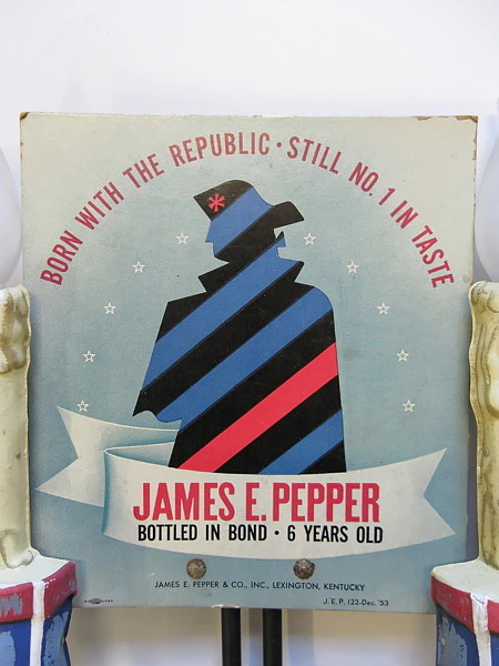 James E. Pepper Kentucky Bourbon   |   Candle Display