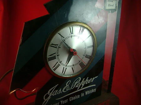 James E. Pepper Kentucky Bourbon   |   Clock, v2