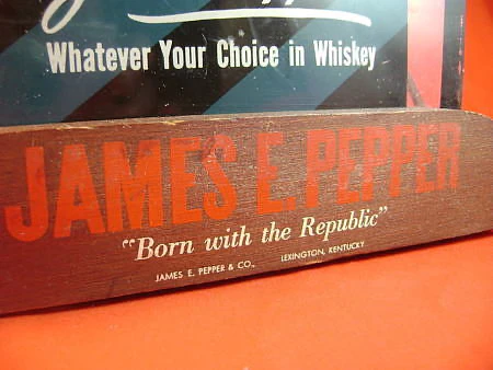 James E. Pepper Kentucky Bourbon   |   Clock, v2