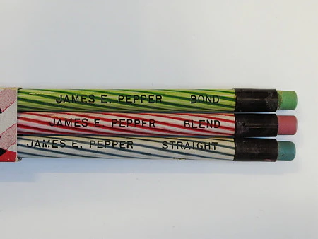 James E. Pepper Kentucky Bourbon   |   Pencils