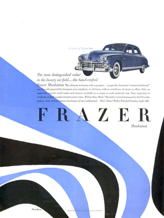 Kaiser-Frazer Automobiles   |   Advertising