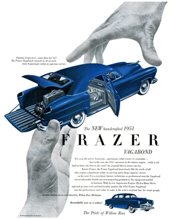 Kaiser-Frazer Automobiles   |   Advertising