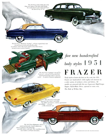 Kaiser-Frazer Automobiles   |   Advertising