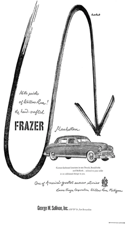 Kaiser-Frazer Automobiles   |   Advertising