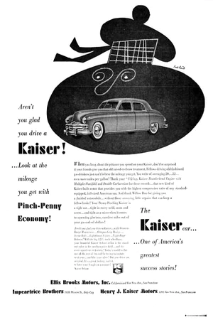 Kaiser-Frazer Automobiles   |   Advertising