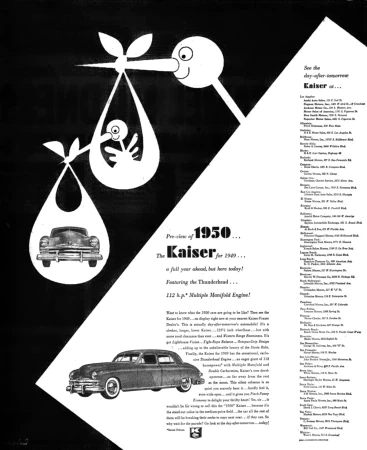 Kaiser-Frazer Automobiles   |   Advertising