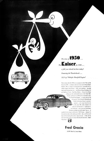 Kaiser-Frazer Automobiles   |   Advertising