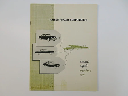 Kaiser-Frazer Automobiles   |   Annual Report, 1949