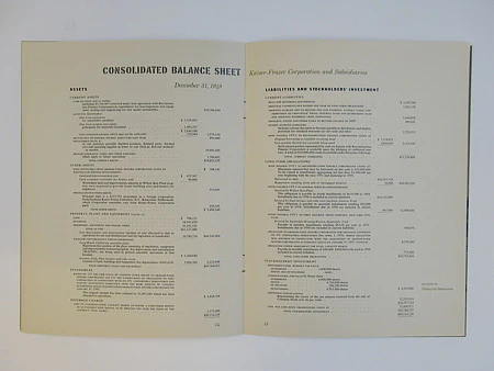 Kaiser-Frazer Automobiles   |   Annual Report, 1949