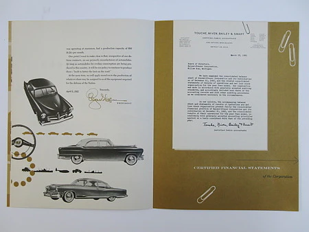 Kaiser-Frazer Automobiles   |   Annual Report, 1950