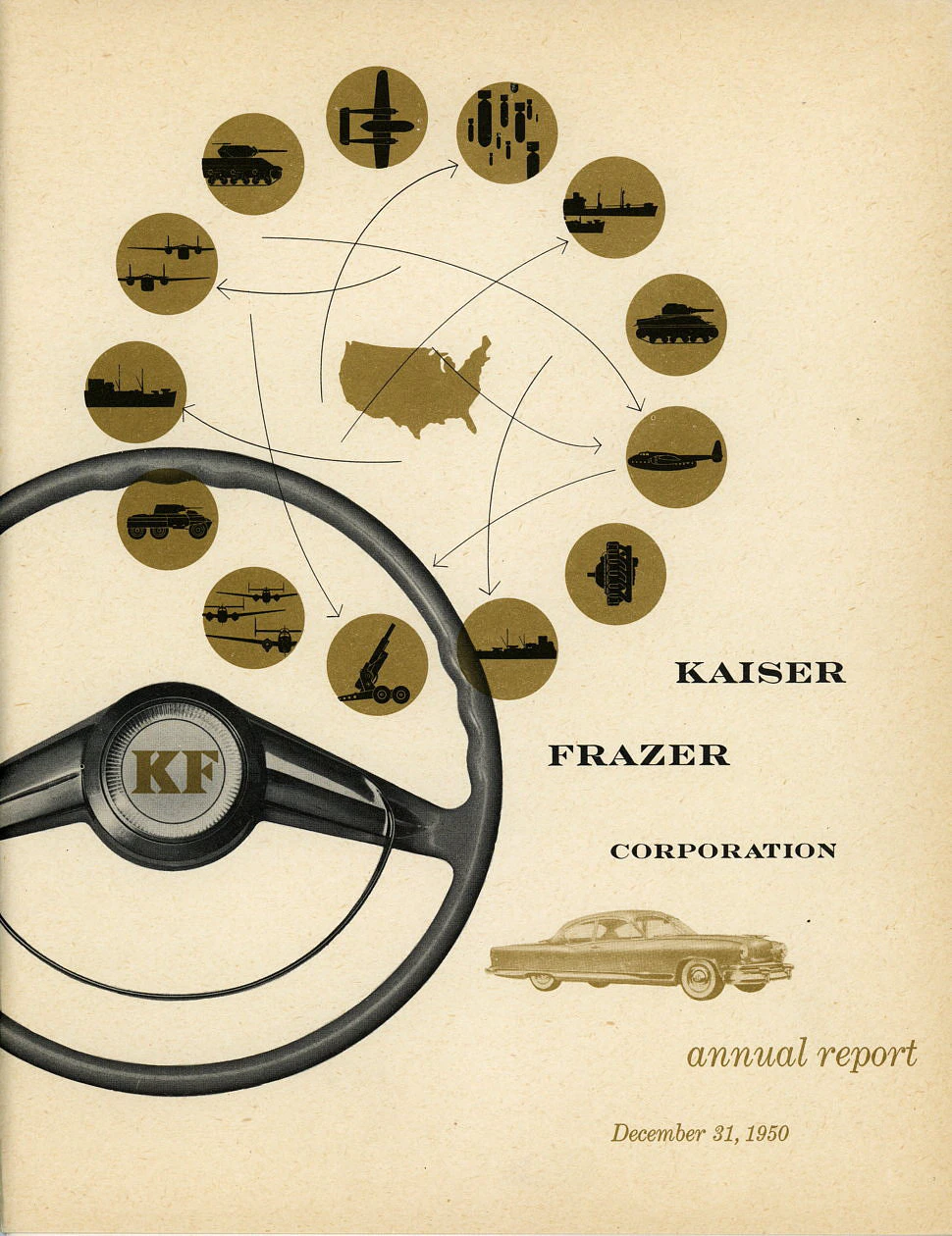 Kaiser-Frazer Automobiles   |   Annual Report, 1950