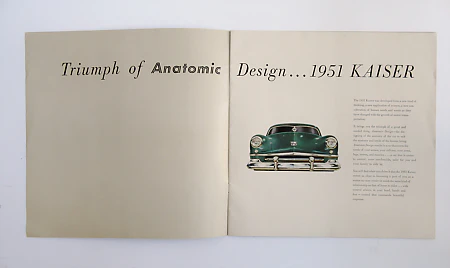 Kaiser-Frazer Automobiles   |   Brochure: Kaiser for 1951