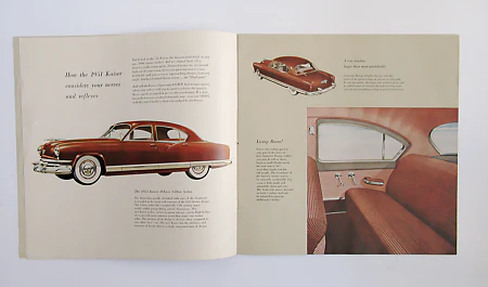 Kaiser-Frazer Automobiles   |   Brochure: Kaiser for 1951