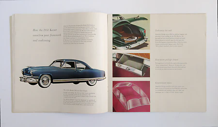 Kaiser-Frazer Automobiles   |   Brochure: Kaiser for 1951