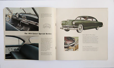 Kaiser-Frazer Automobiles   |   Brochure: Kaiser for 1951