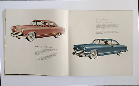 Kaiser-Frazer Automobiles   |   Brochure: Kaiser for 1951