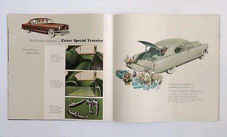 Kaiser-Frazer Automobiles   |   Brochure: Kaiser for 1951