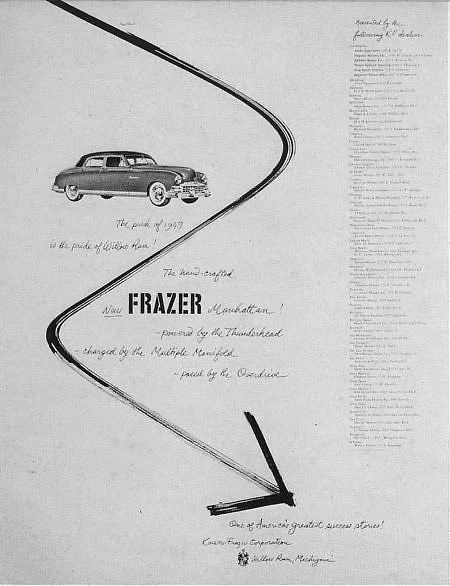 Kaiser-Frazer Automobiles   |   Posters