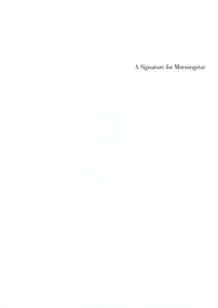 Morningstar   |   Logo Presentation Booklet