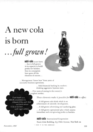 Nutri-Cola   |   Advertising