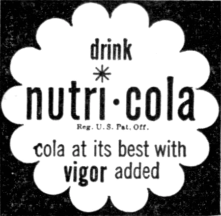 Nutri-Cola   |   Advertising