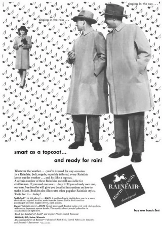 Rainfair Storm Coats   |   Advertising