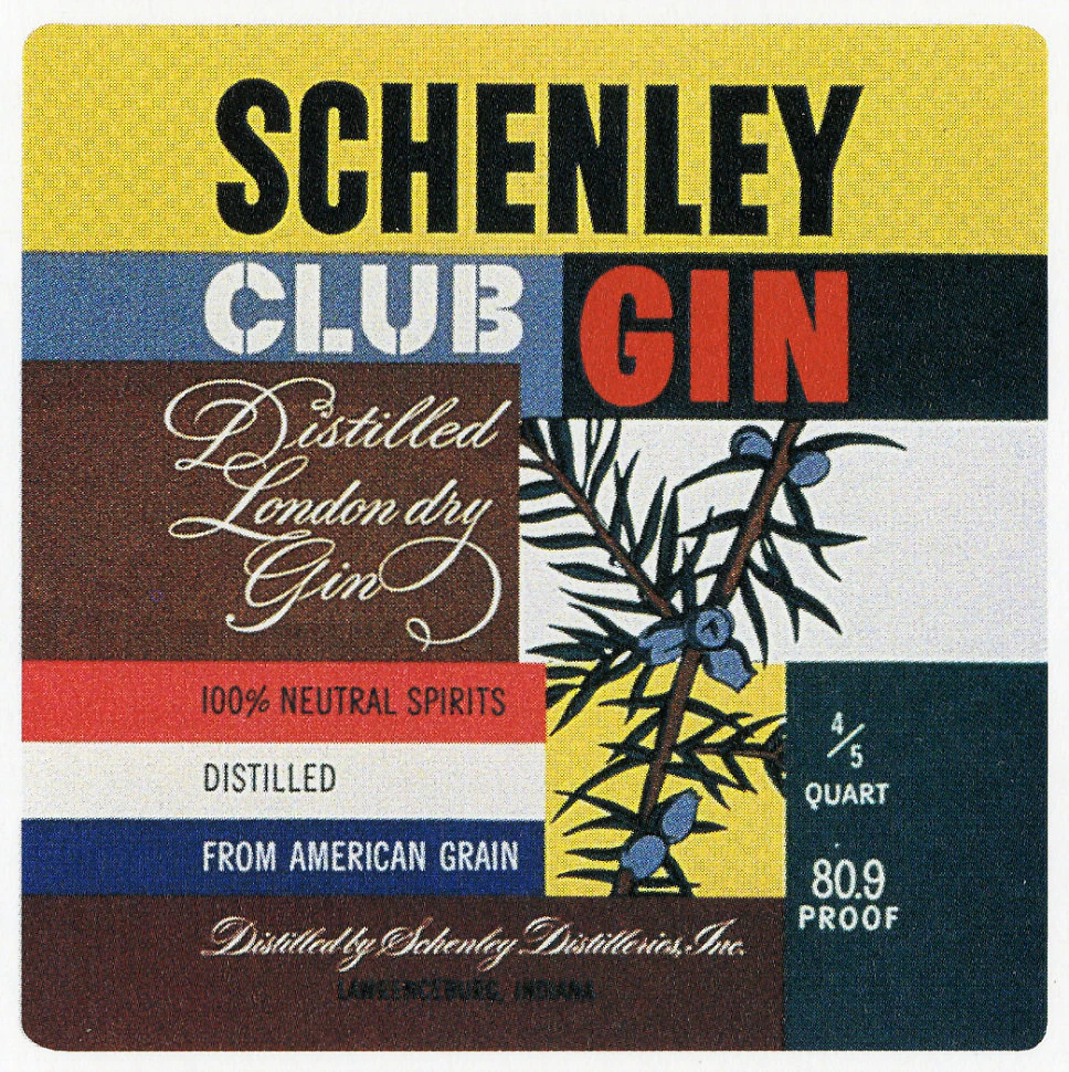 Schenley Gin   |   Bottle, v2