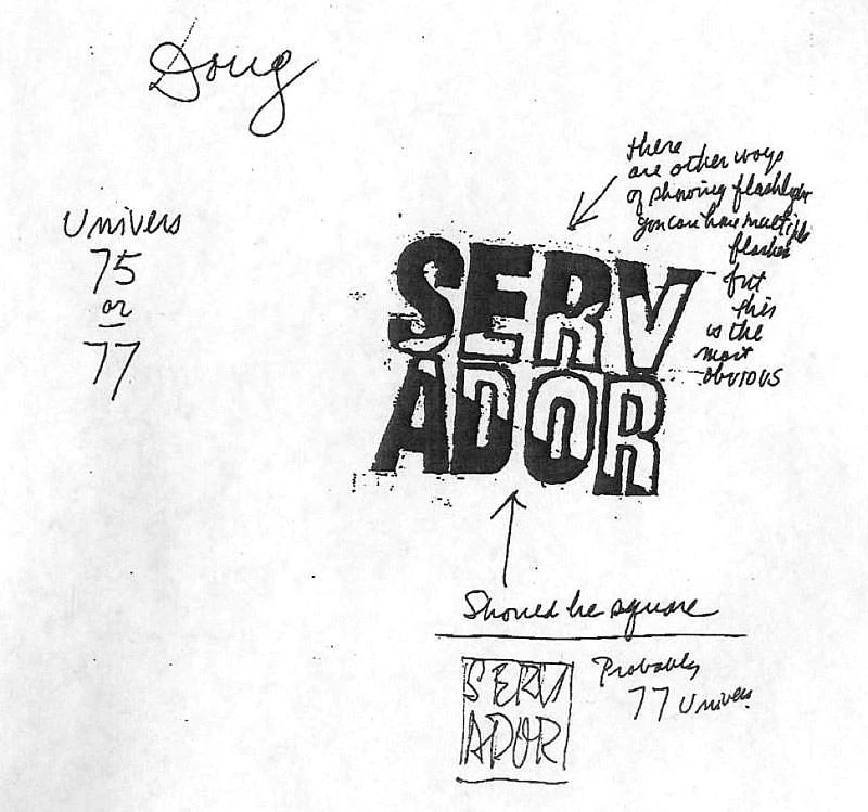 Servador   |   Logo Sketches