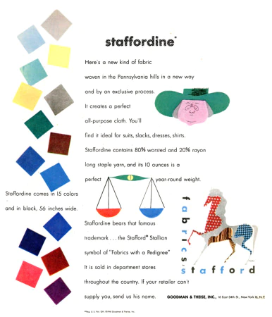 Stafford Fabrics   |   Advertising