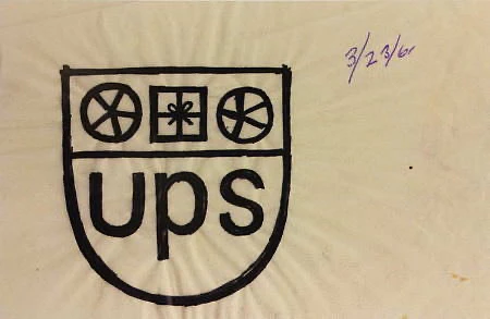 UPS (United Parcel Service)   |   Logo Sketches and Usages