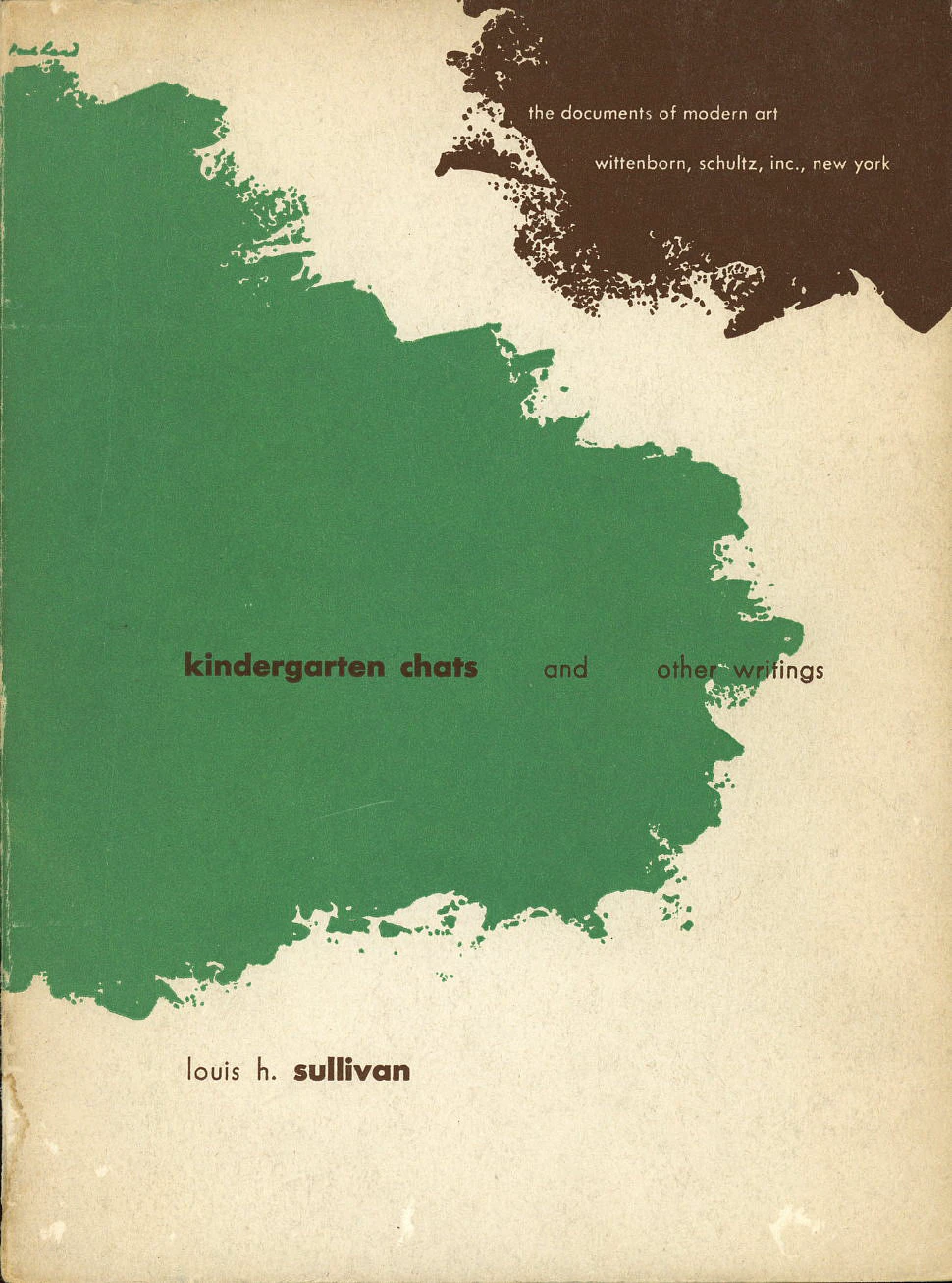 Kindergarten Chats and Other Writings