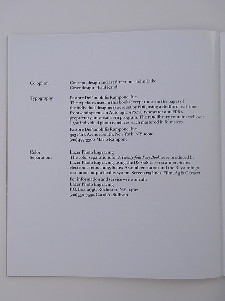 A 24-Page Book