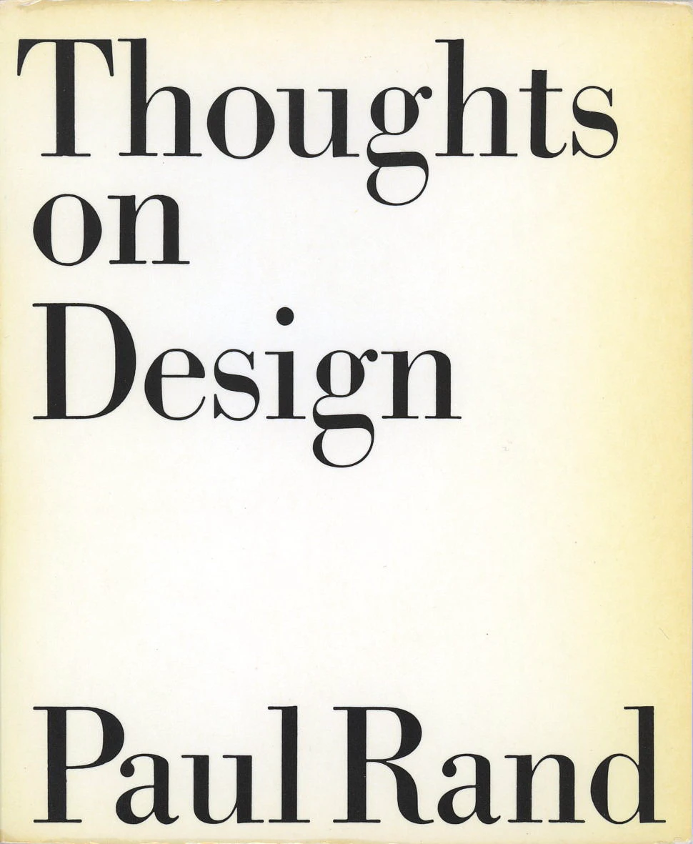 Thoughts on Design, 3rd Edition